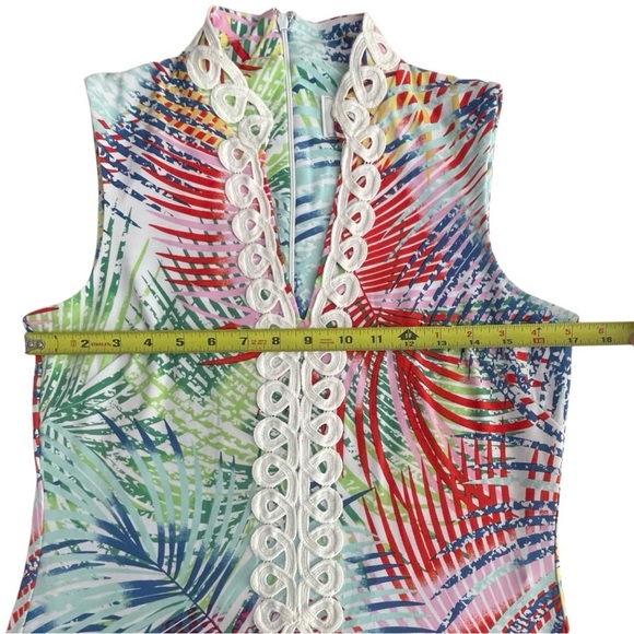 Pappagallo Dress 2 Multicolored Tangering Maxi Sleeveless Floral Tropical NWT - Picture 4 of 12